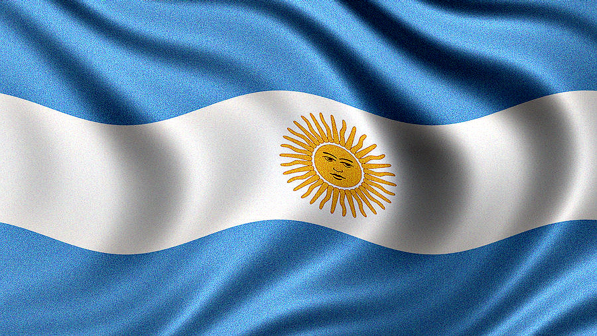 Argentina Flag Desktop Wallpaper Free Download