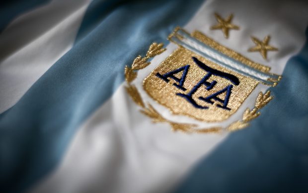 Argentina Soccer Shirt Background.