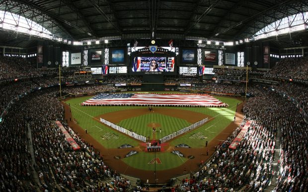 Arizona Diamondbacks Stadium Wallpaper.