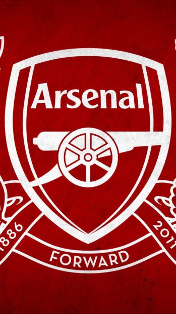 Arsenal Logo Wallpaper for Mobile Free Download.