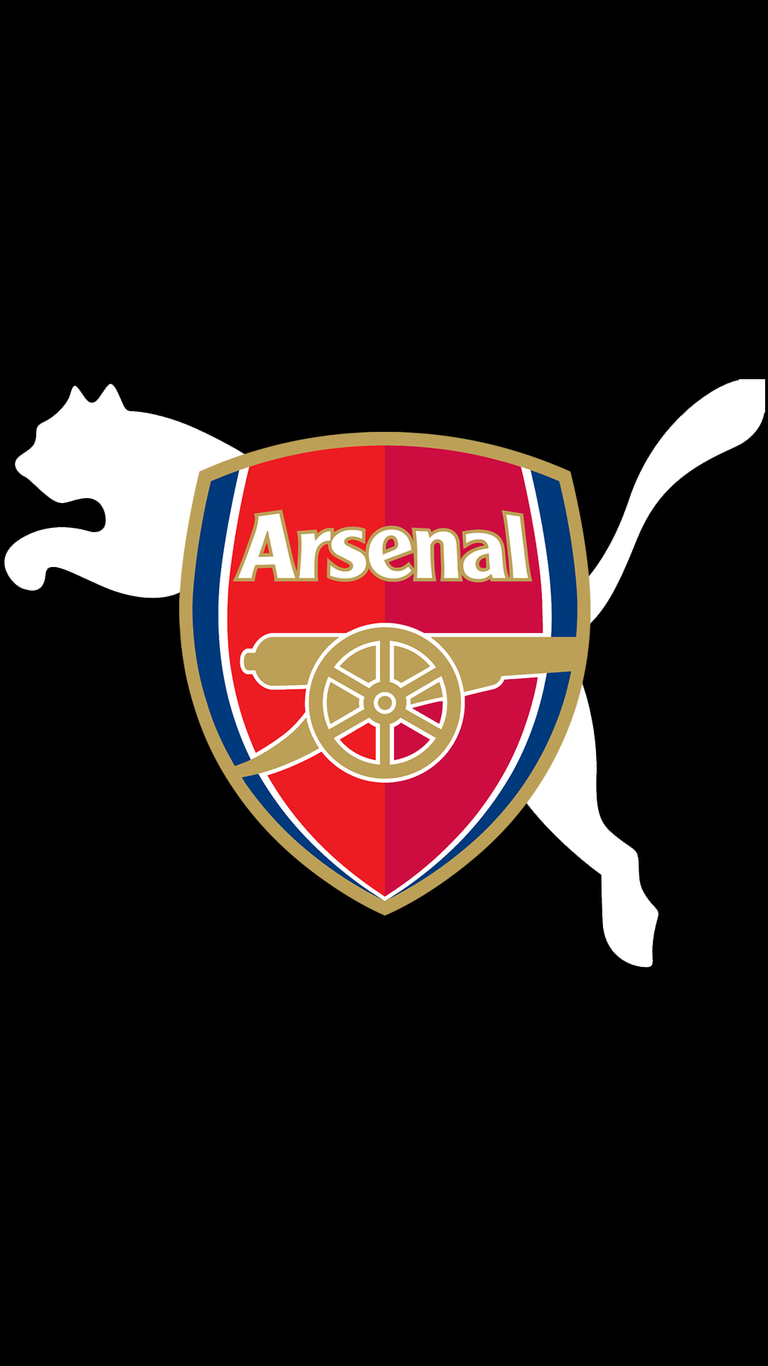 Arsenal Logo HD Wallpaper for Mobile 