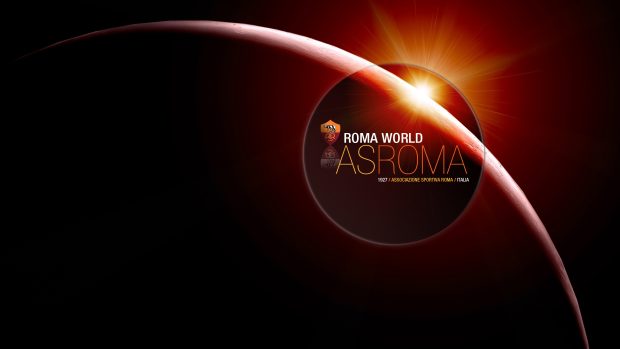 As Roma Logo Desktop Wallpaper.