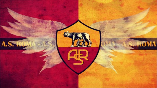 As Roma Logo HD Wallpaper.