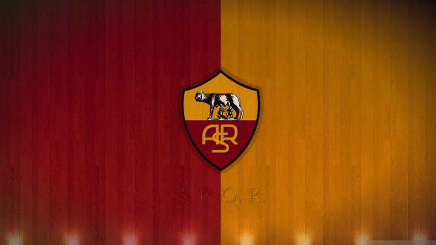 As Roma Logo Wallpaper Full HD.