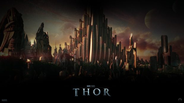 Asgard Poster Wallpaper HD.