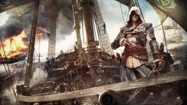 Assassin's Creed Black Flag Background Full HD.