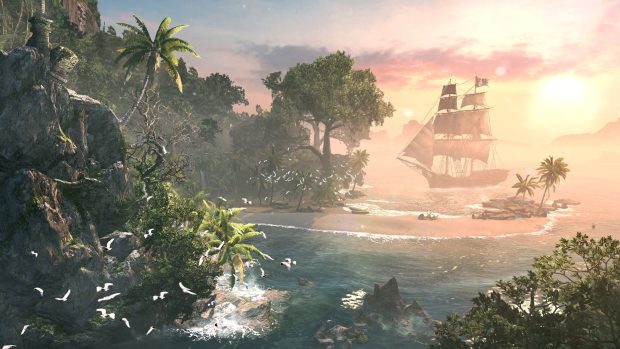 Assassin's Creed Black Flag Background HD.