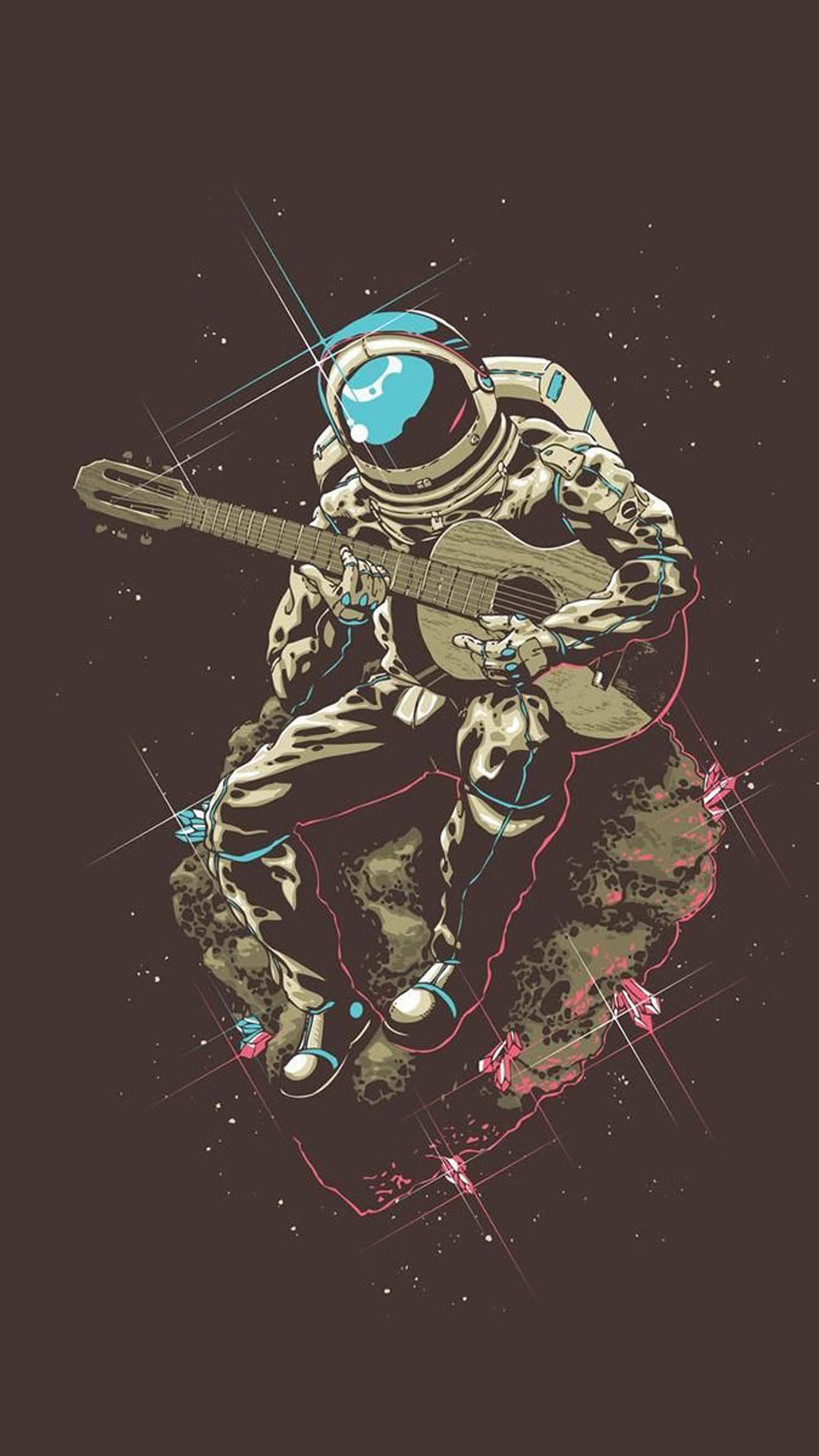 Astronaut In Space Wallpaper