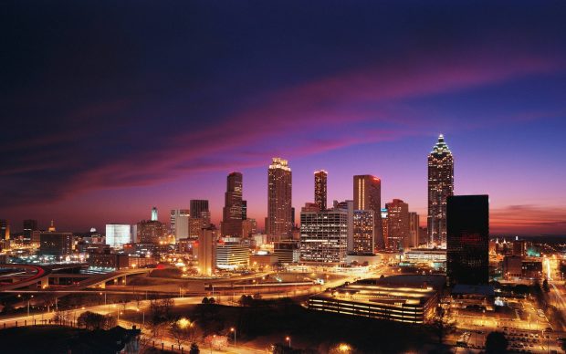Atlanta Skyline Wallpaper HD.
