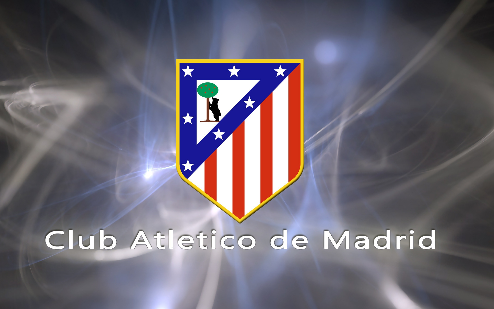 HD Atletico Madrid Logo Wallpaper | PixelsTalk.Net