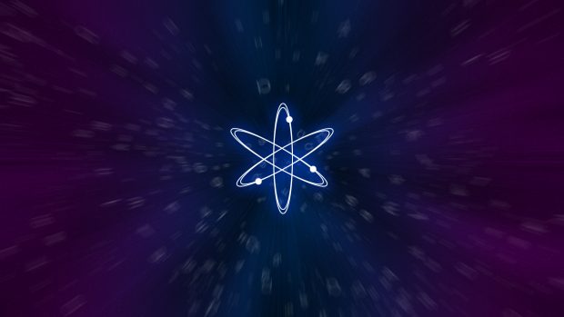 Atom Background HD.