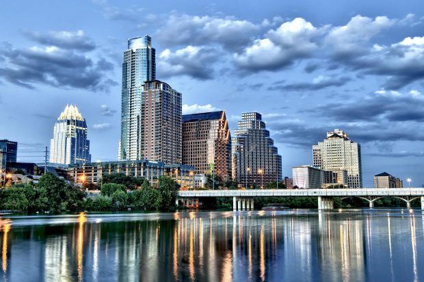 Austin texas skyline hd wallpaper.