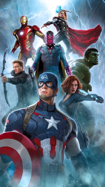 Avengers Iphone HD Wallpaper.