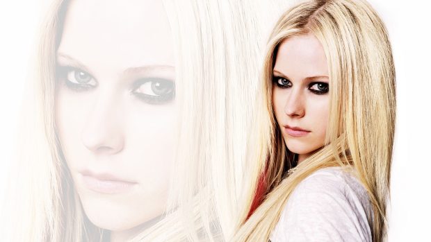 Avril Lavigne Desktop Background.
