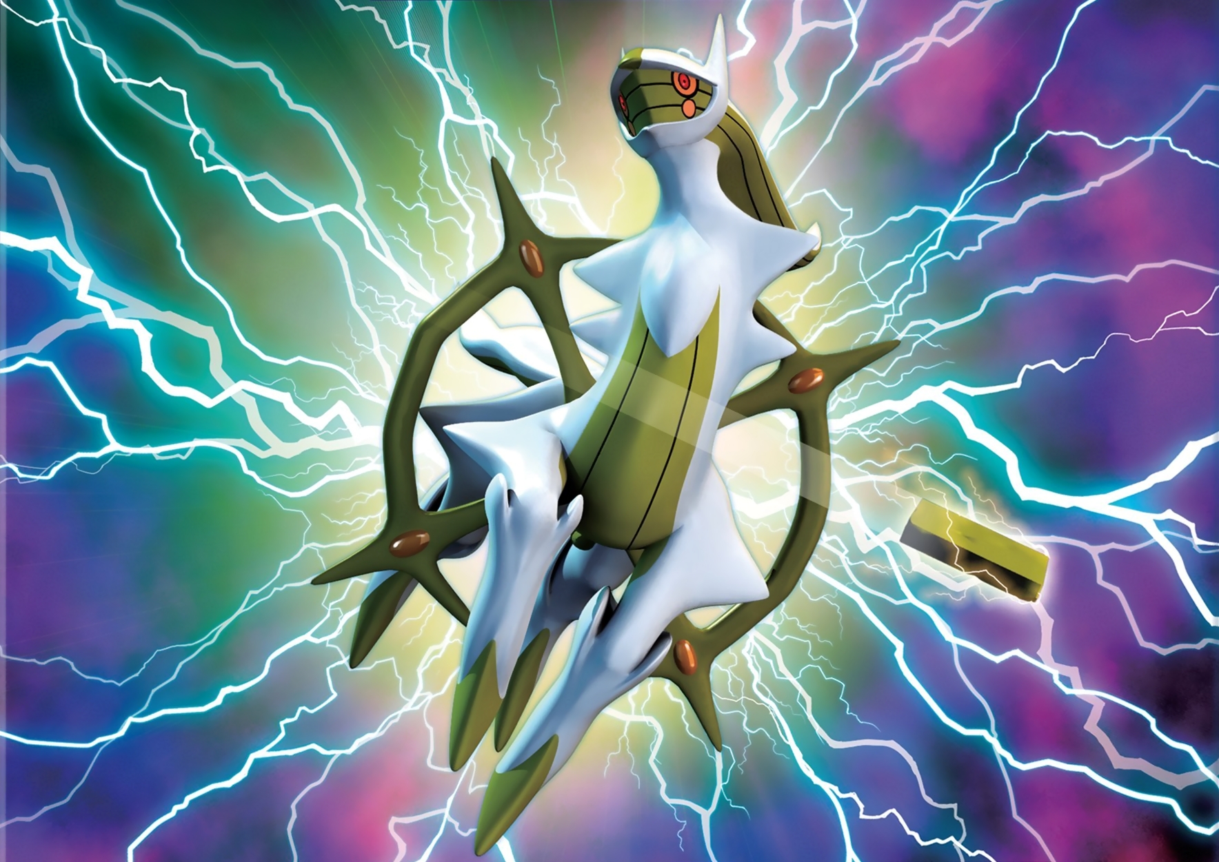 Arceus is a new game set in the sinnoh region, in the distant past. 
