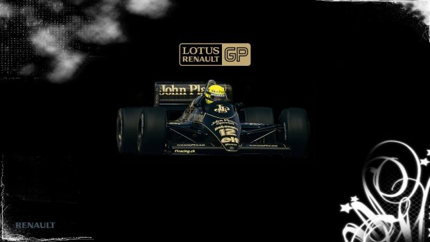 Ayrton Senna Art Background.