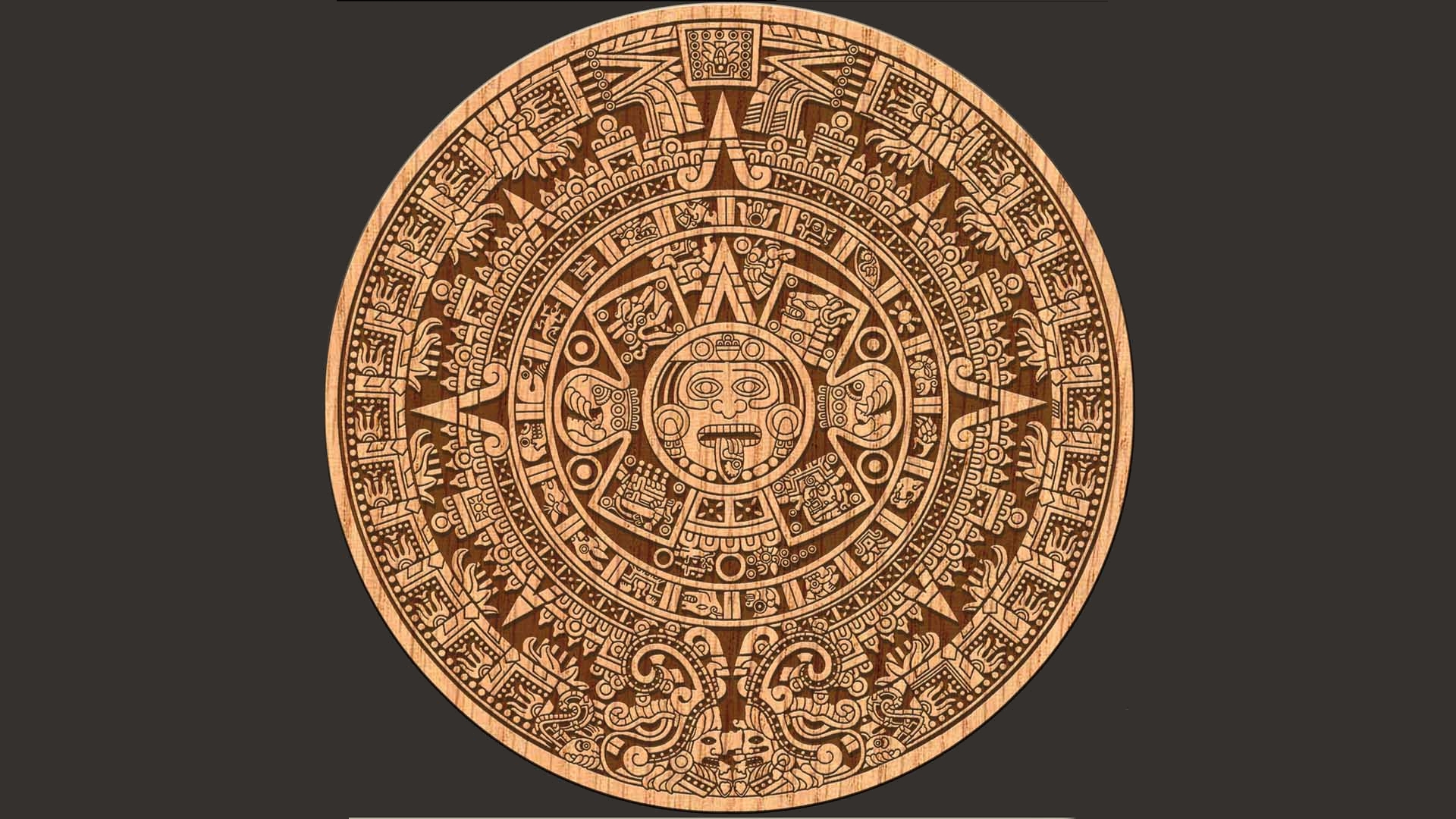 Download Free Aztec Calendar Wallpaper  PixelsTalk.Net