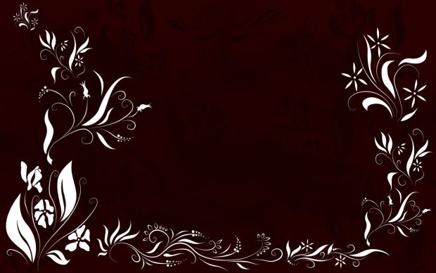 Backgrounds Dark Floral.