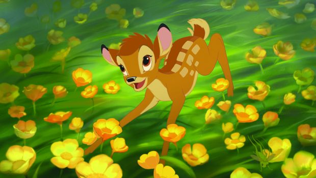 Bambi Full HD Wallpaper.