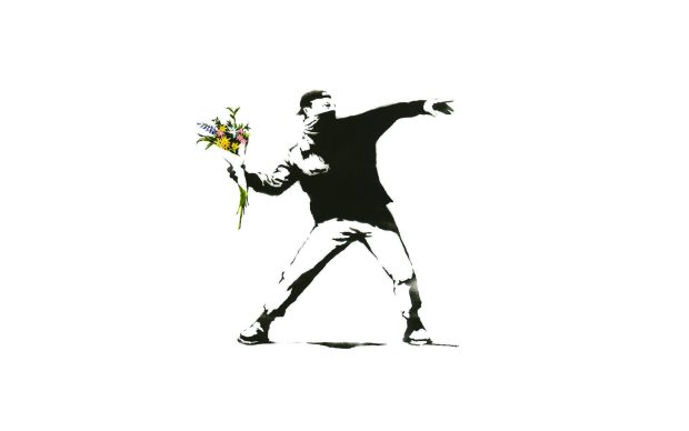 Banksy Art HD Wallpaper.