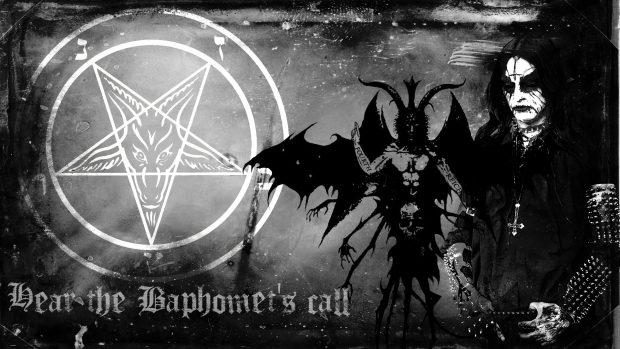 Baphomet Desktop Wallpaper.