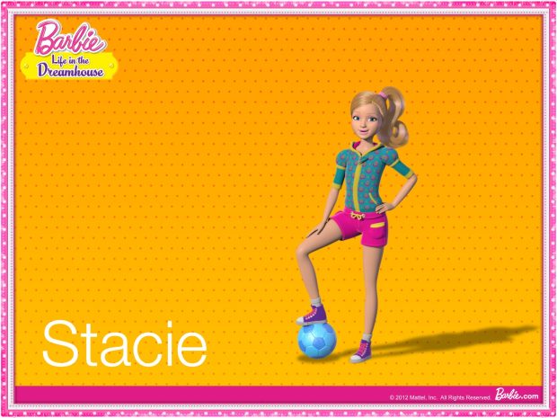 Barbie Life in The Dreamhouse Desktop Background.