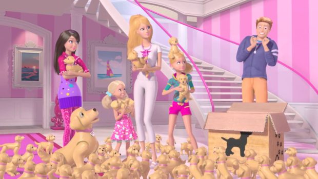 Barbie Life in The Dreamhouse Full HD Background.