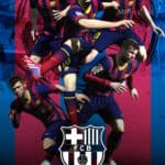 Barcelona FC Iphone 5 Game Background.