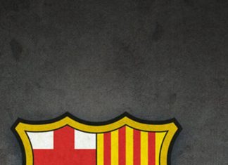 Barcelona Logo Iphone 5 Wallpaper Full HD.