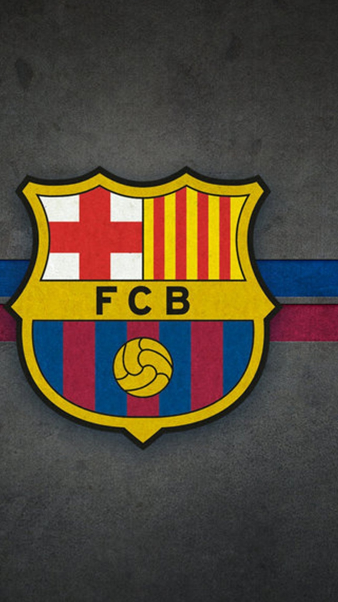 Barcelona Logo Iphone 5 Wallpaper Full HD.