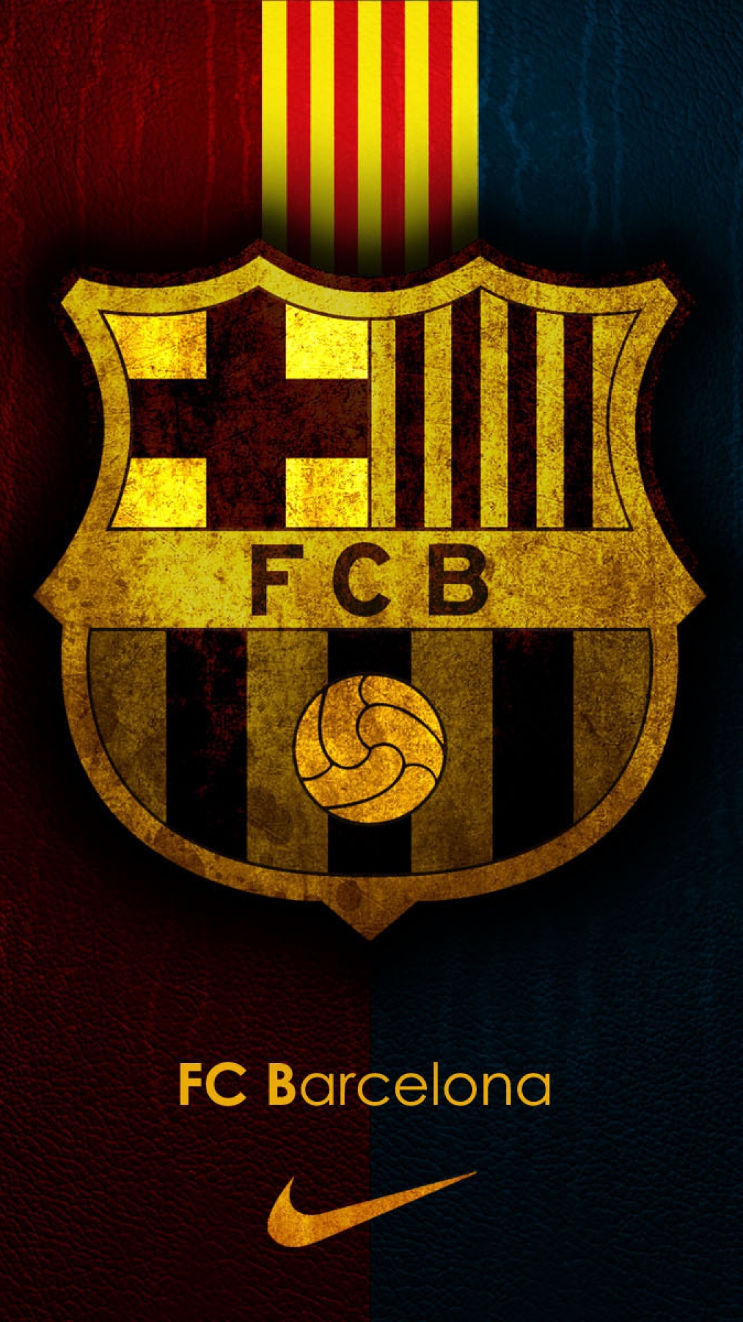 Barcelona Logo Iphone 5 Wallpaper HD.