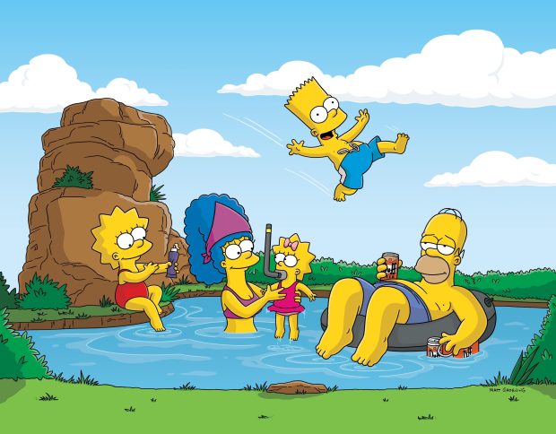 Bart Simpson Background HD.