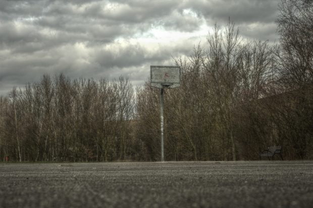 Basketball Court Background Widescreen.