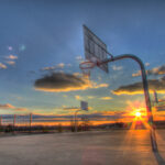 Basketball Court Desktop Wallpaper.