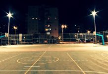 Basketball Court Wallpaper Full HD.