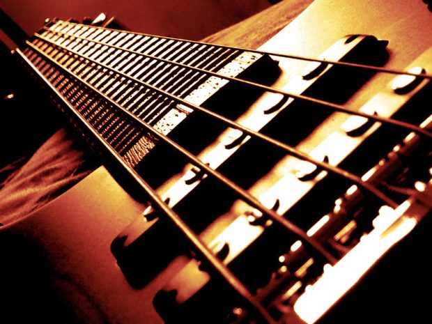 Bass Guitar Background for Desktop.