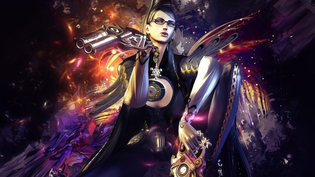 Bayonetta Full HD Background.