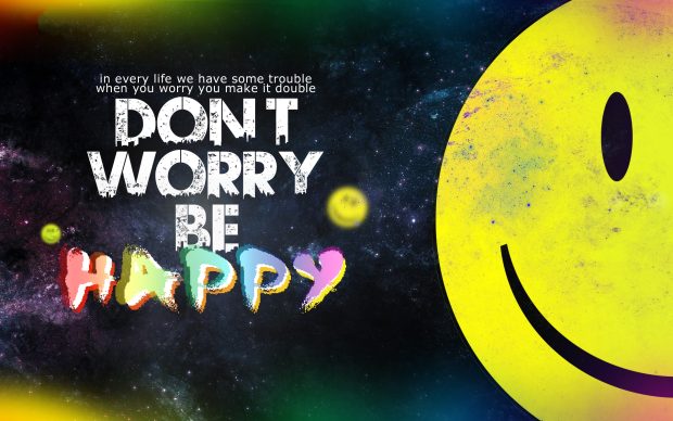 Be Happy Background Free Download.