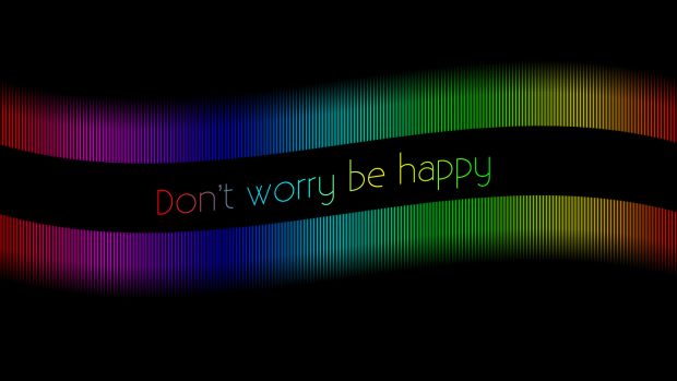 Be Happy Background Full HD.