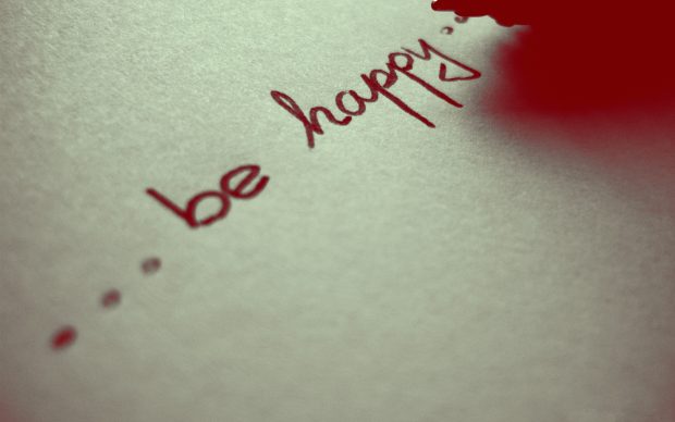 Be Happy Wallpaper HD.