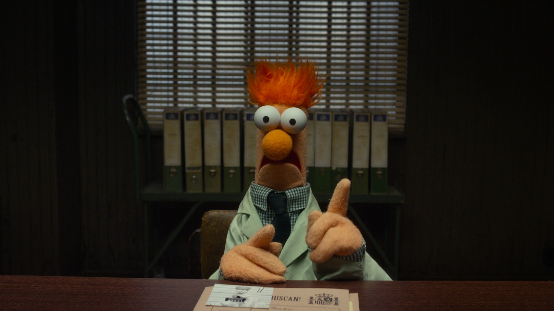 Beaker Muppets Fire