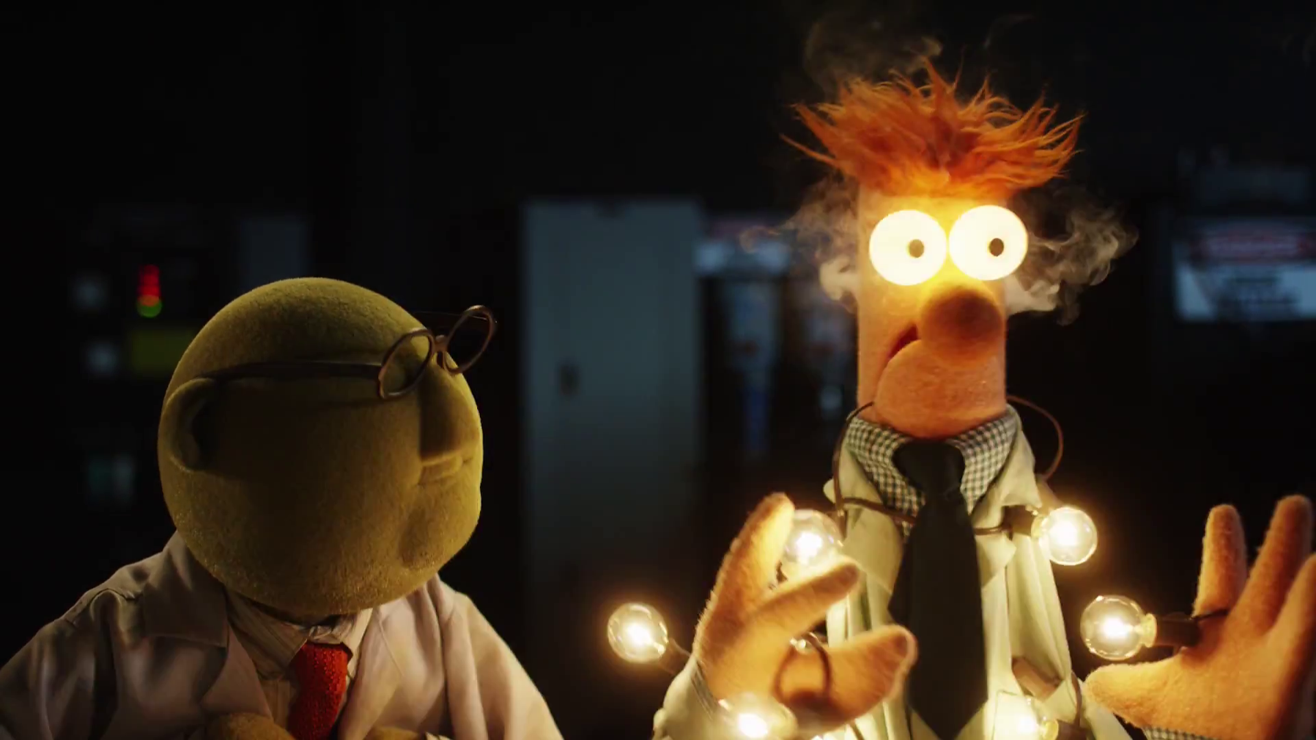 Beaker Muppet Happy