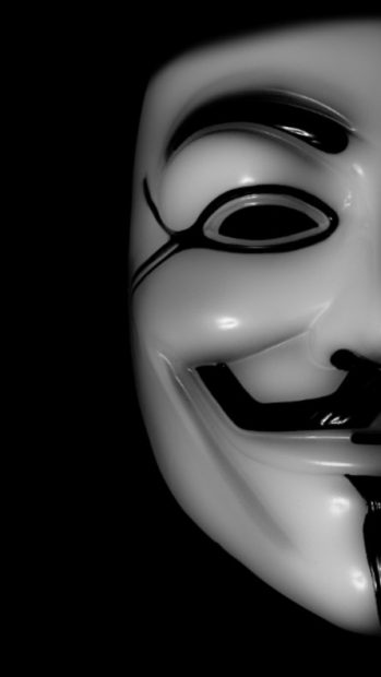Beautiful Anonymous Wallpaper for Iphone.