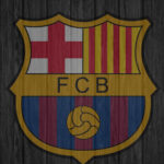 Beautiful Barcelona Logo Iphone 5 Background.