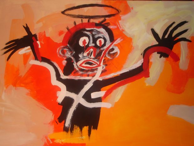 Beautiful Basquiat Background.