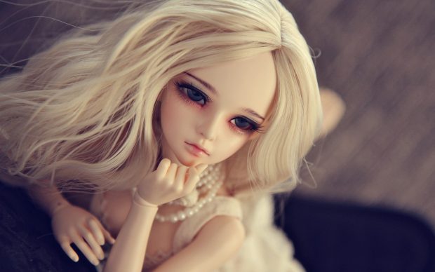 Beautiful princess doll HD Wallpaper.