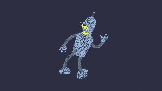 Bender Desktop Wallpaper.