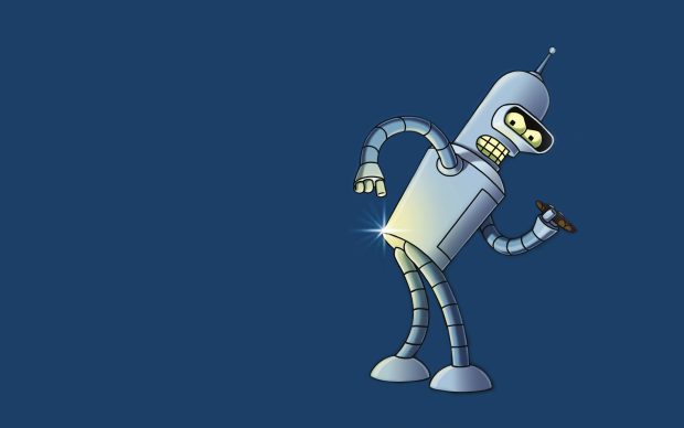 Bender Widescreen Wallpaper.