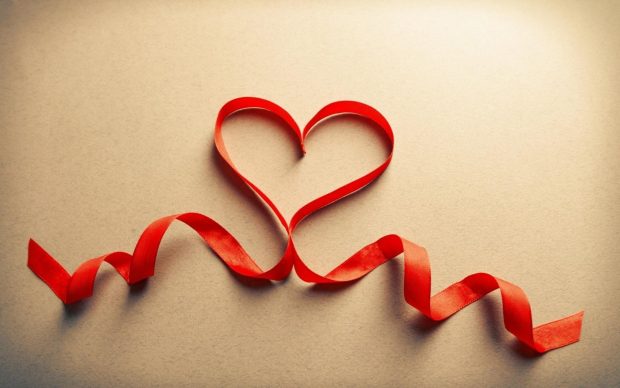 Best Love Ribbon Heart HD Wallpapers.