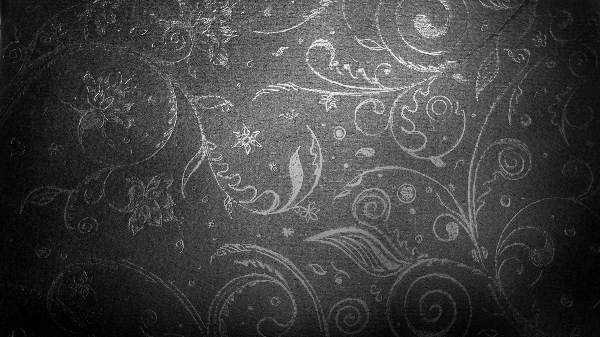 Dark Floral Wallpaper HD